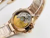 7118 Lady Womens Watch PF Factory 18K Rose Gold White Dial Swiss 324 SC Automatic 28800VPH SAPPHIRE CRYSTAL LISTWATCHES 3 COLORS