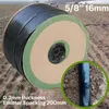 Tuyaux KESLA 20-150M 16mm 0.2mm d'épaisseur ruban d'irrigation goutte à goutte 5/8 '' 8mil 20cm émetteur goutteur espacement tuyau serre jardin connecteur 220930