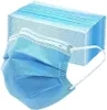 US Stock 24 uur beschermen Black Blue Disposable Face Mask Pack van 50 stcs 2000Carton voor mannen vrouwen B103