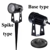 Waterdichte spike landschap LED LADN LICHT 12V 110V 220V Spot IP65 Outdoor 1W 3W 9W Gardenlamp