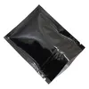7.5x10cm fermuar üst mylar çanta Yeniden kaldırılabilir alüminyum folyo zip kilit paketi gıda örnek çantaları