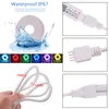 Bandes DC12V Neon Light Bluetooth RGB Led Strip 3535 Bande Flexible Ruban Diode Étanche 96Leds/m Télécommande Signe