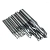 Kökskranar 2-12mm Solid Carbide Milling Cutter 2 Flute Slot Borrs 2/3/4/6/8/10/12mm CNC Tool