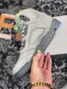 Buty Sneakers Sport Srebrny Flint Grey Refleksyjna 5S Easter Jade Horizon 5 Zielonej fasoli mężczyźni