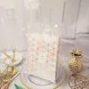 Confezioni regalo Sacchetti di caramelle portatili Maniglia Macaron Baking Dessert Box Bomboniere e regali Baby Shower Articoli per feste 10 pezzi / pacco