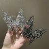 Moda duże metalowe klipsy do włosów motylki dla kobiet naczyń do włosów na dyszę do włosów na sznurka