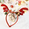 Haaraccessoires vrouwen meisjes kersthoofdbanden Santa Tree Antlers schattige hoofdband feest hoepels mode