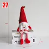 Kerstdecoraties Gezichtsloze pluche Doll Gnomes Santa Claus Wedding Afstuderen Valentijnsdag Verjaardag Thanksgiving Verschillende cadeau