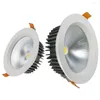 Indoor/Outdoor LED Ceiling Light Fixture COB Recessed Lamp Waterproof IP64 Bathroom Garden