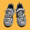 Tasarımcı Lüks Kadınlar Erkek Günlük Ayakkabı Track 3.0 LED Spor Sneaker Lighted Gomma Deri Eğitmeni Naylon Baskılı Platform Spor Sabahları Erkekler Hafif Eğitmenler Ayakkabı 36-45 C16