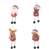 Christmas Decorations 2022 Doll Toy Santa Claus Snowman Moose Tree Ornaments For Home Party Decor Navidad