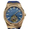 AAAAA Luxury Mens Mechanical Watch 3a Aud1mars P1Guet Rostfritt stål Sapphire Glass Automatic Swiss ES Märke Armbandsur ES09