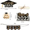 Party Decoration Graduation Tiered Tray Decor Charmigt tr￤skylt f￶r college flickor och pojkar idealskapande