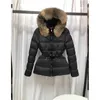 mens jackets womens fur collar down hooded puffer jacket quality coat outerwear designer midlength slim overcoat winter clothing 0ygx