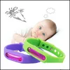 Pest Control Kids Mosquito Repellent Armband Plant Oil Capse Band