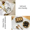 Table Napkin 12PCS 30x45cm Cotton Table Napkins Reusable Tea Cloth Soft and Comfortable Napkins Perfect for Family Dinners Weddings Kitchen 220930