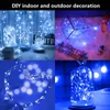 LED Fairy Light USB -plug in kersttiesverlichting Koperdraad Garland Wedding Party Decoratie Lichten