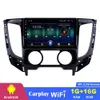 Lettore radio dvd per auto Android Sistema di navigazione GPS touchscreen HD da 9 pollici per Mitsubishi TRITON2015 MT Climatizzatore manuale