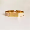 Designer Design Bangle For Women Stainless Steel Gold Buckle Bracelet Fashion Wedding Jewelry Men