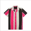 2023 Chemises de créateurs de luxe Hommes Mode Chemise de bowling à imprimé géométrique Hawaii Chemises décontractées florales Hommes Slim Fit Manches courtes Variété # 6901Shirts