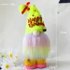 Joyeux Noël et anniversaire sans visage vieil homme poupée décorative en peluche cadeau de vacances