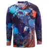 Racing Jackets 2022 Long Sleeve Moto Jersey DH MX BMX Mountain Bike Jerseys/Motocross ATV Cross Country Breathable Mens Shirt