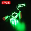 Strings 2m LED -lichten 20 Led Copper Wire String Licht met flesstop Fairy Lamp Party Home Kerstmisbruiloft Decoratie