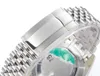 Salle de bracelet mécanique universelle pour hommes et femmes 316L en acier inoxydable en argent 36/41 mm vert foncé 2813 mouvement de haute qualité