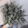 Decorative Flowers Simulation Long Rod Plant Eucalyptus Soft Decoration Indoor Green Plants Vase