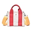 Evening Bags Women Bag Canvas Small Square Handbag Shoulder Messenger Waist Chest Multi Use Mobile Phone Coin Purse