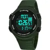 Relojes de pulsera Reloj Hombre LED Relojes digitales para hombres Reloj deportivo de lujo a prueba de agua Reloj de pulsera militar informal con esfera grande Relogio masculino