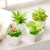 Decorative Flowers 39Styles Large Green Artificial Succulents Plants Christmas Wedding Party Home Garden Decor Fake DIY Flower Arrangement