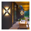 Lampa ścienna LED Outdoor światło reflektory Hous Street Ganek Taras Sconce Ecoration Garden Stairase Luminaire salon balkon