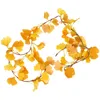 Decorative Flowers Garland Leaves Fall Hanging Decor Thanksgiving Decorations Simulation Fake Vines Artificial