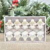 Christmas Decorations 10pcs Mini Wood Clips Handicrafts Pos Papers Clothes Pegs Home Year Party