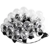 Cordas 1 conjunto 6m 20leds Globe LED String Lights Balls Fairy Light Backyard Patio Decorativo Garland Casamento ao ar livre