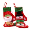 Juldekorationer 16x12cm julstrumpor presentpåsar Kreativitet Santa Claus Stocking Xmas Tree Decorative Socks Bag BDESPORTS DHGEX