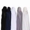 2 Pz Ramadan Moda Musulmana Berretti Da Baseball Con Jersey Sciarpa Hijab Scialle Tinta Unita Bandana Turbante Bonnet Cappello Donna Pronto Da Indossare