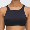 Yoga Outfit Nepoagym DESIRE Femmes Soutien-gorge de sport à impact moyen Criss Cross Back Soutien-gorge de course sexy Col haut avec bonnets amovibles