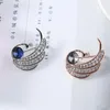 Brooches Fashion Women Brooch Pin Peacock Animal Jewelry Crystal Rhinestone Corsage Accessories All Match