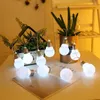 Strings Led String Lights Bulbs Christmas Holiday Light Battery Power Outdoor Garden Landscape Backyard Wedding Decorative Lamp