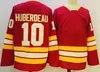 10 Jonathan Huberdeau Jersey 28 Elias Lindholm 25 Jacob Markstrom 88 Andrew Mangiapane 91 Nazem Kadri Ice Hockey Jerseys Red Ed