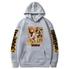 Sweats à capuche pour hommes Anime Haikyuu Sweatshirts Men / Femmes Hip Hop Streetwear Harajuku Hoodie Men's Men's Automn Winter Cosplay Fleece