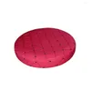 Chair Covers 11 Inch Grid Breathable Round Bar Stool Cover Seat Cushion Fits For 33-35cm / 14-inch