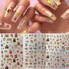 Nail Stickers 1pcs Art Self-Adhesive Angel Baby Religious S Pattern 2.3 8.7cm DIY Water Transfer Decal Sticker