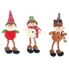 Juldekorationer f￶r hemh￤ngen Navidad Tree Ornaments Hanging Doll Craft Decor Leverant￶r Kids Gift