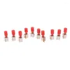 Switch 10pcs PS-22F03 Ângulo reto PCB Butching Push Butching com Cap 6 pinos de truques de travamento automático