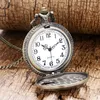 Pocket Watches Antique Eagle Design FOB Quarz Uhr mit Halskettenkette Anhänger Geschenk für Mann weiblich gegenwärtige Uhr