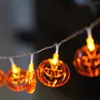 Strings ICOCO 1,2 m /2,5 10/20 LED -licht String Flat Pumpkin Shape Lights Kerstdag Buiten Vakantie verlichting DROP -VERSCHILD