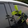 Decorações de interiores adesivo B-pilar de carbono Durável decore seu carro portátil prático de carro